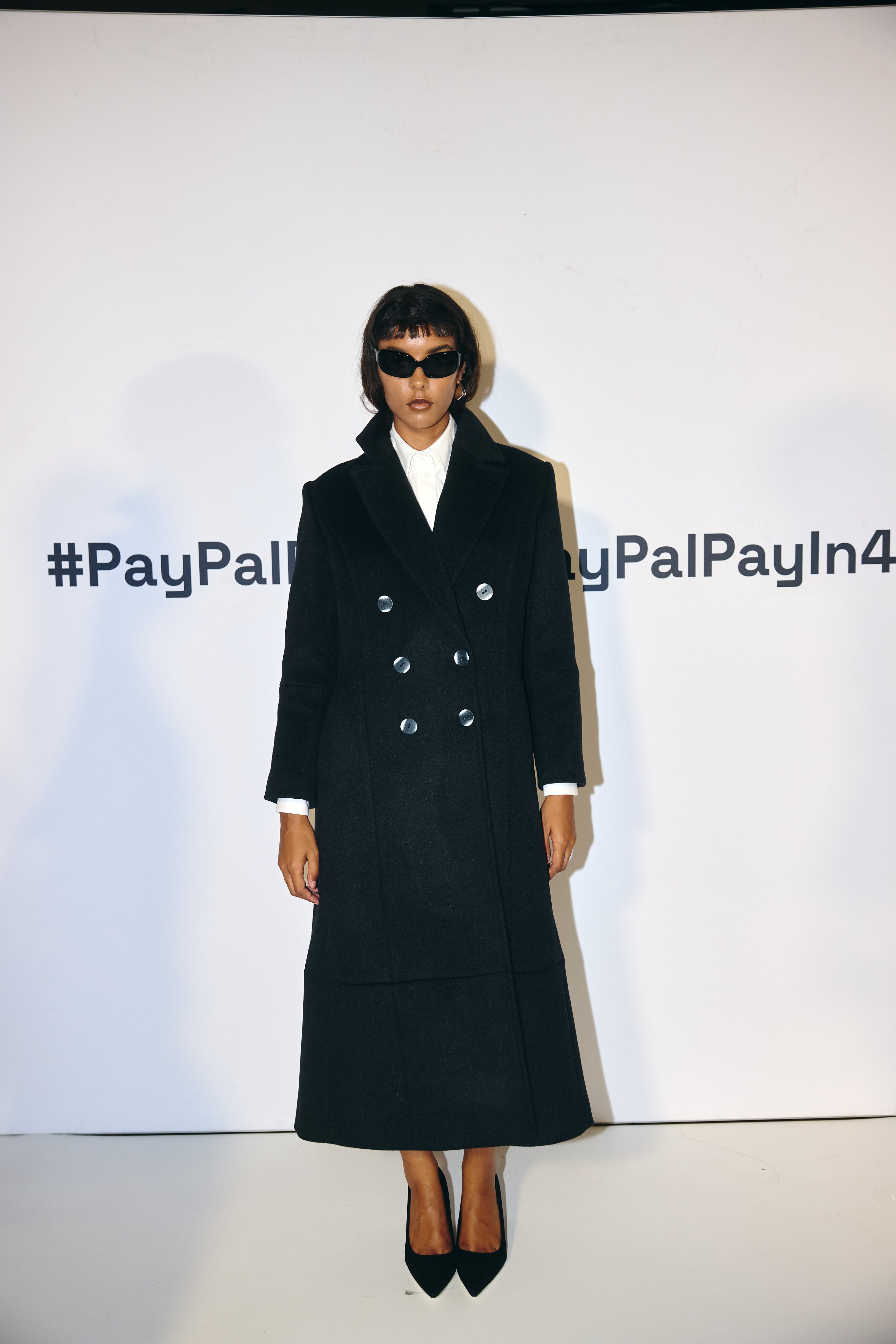 She is Daring wool cashmere coat