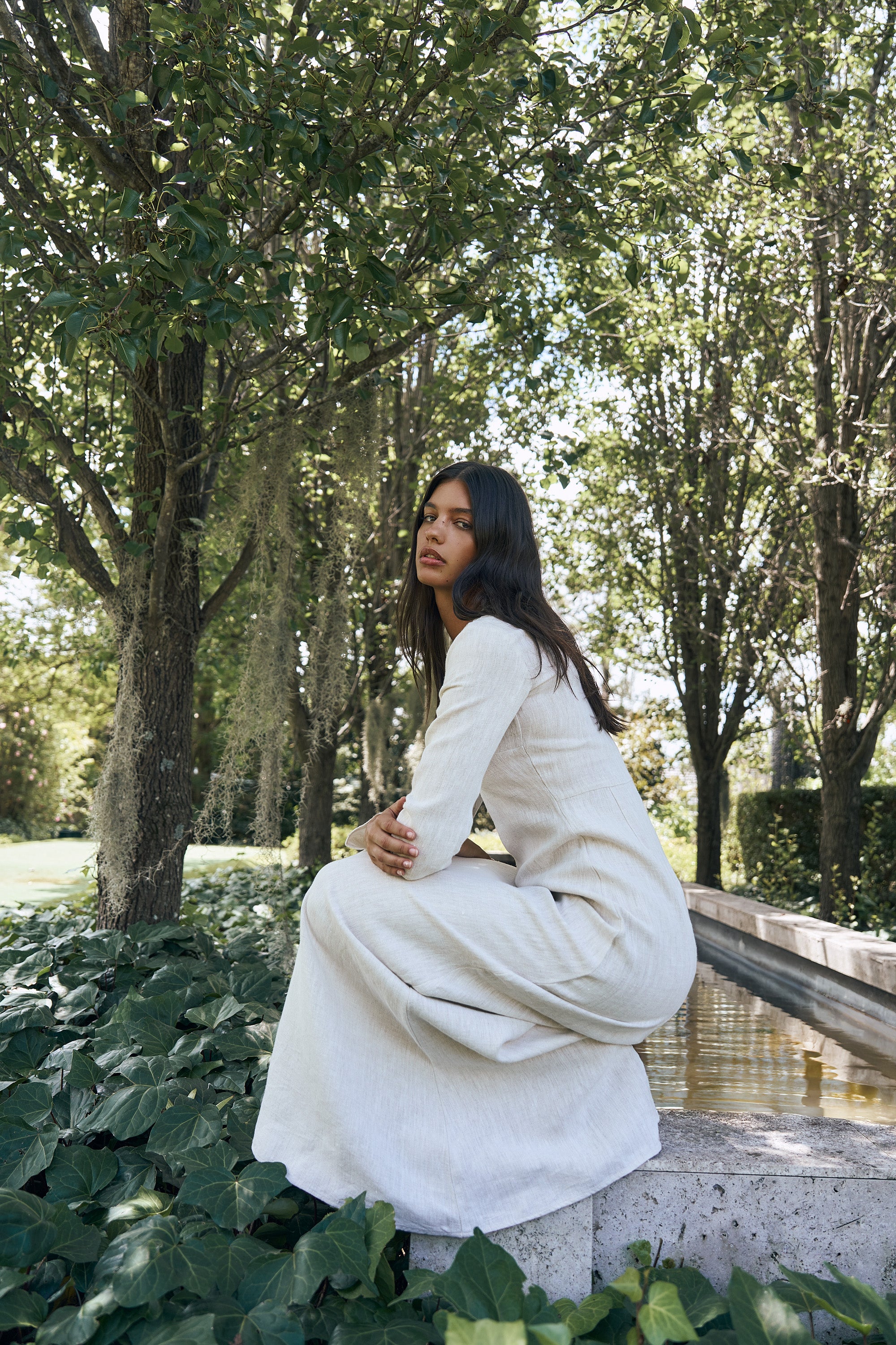 She is Remarkable linen maxi