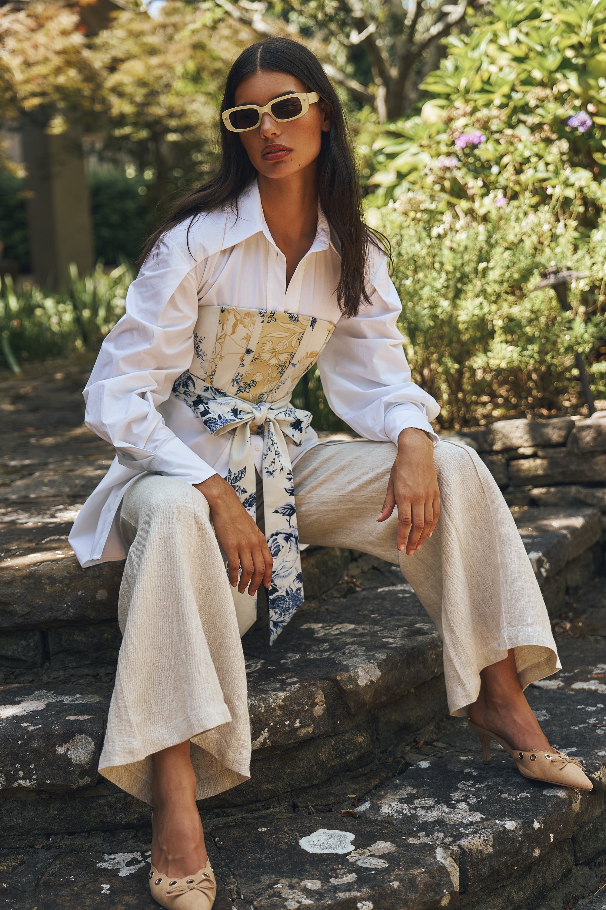 She is Bold Shirt Dress