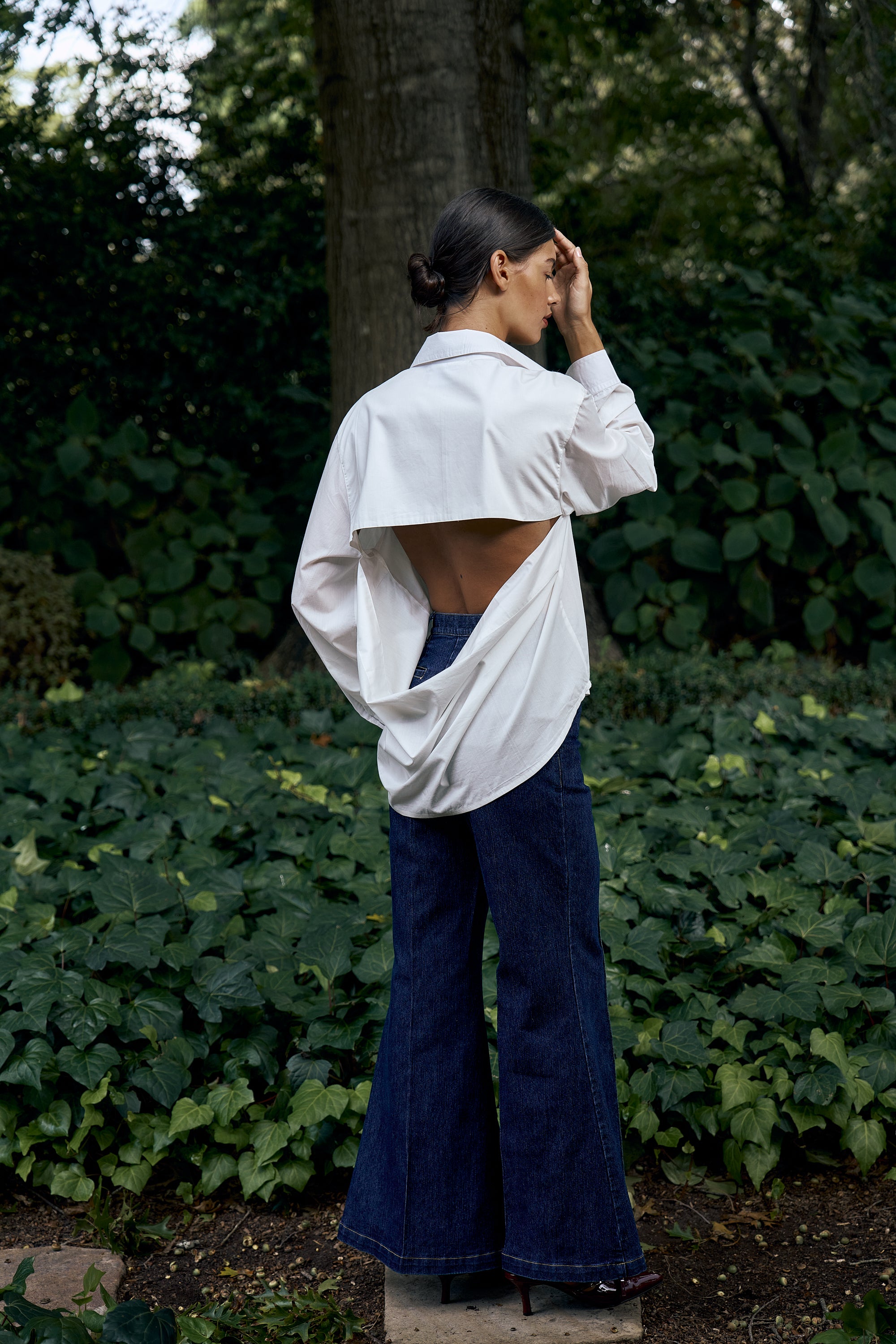 She is Extraordinary denim flare
