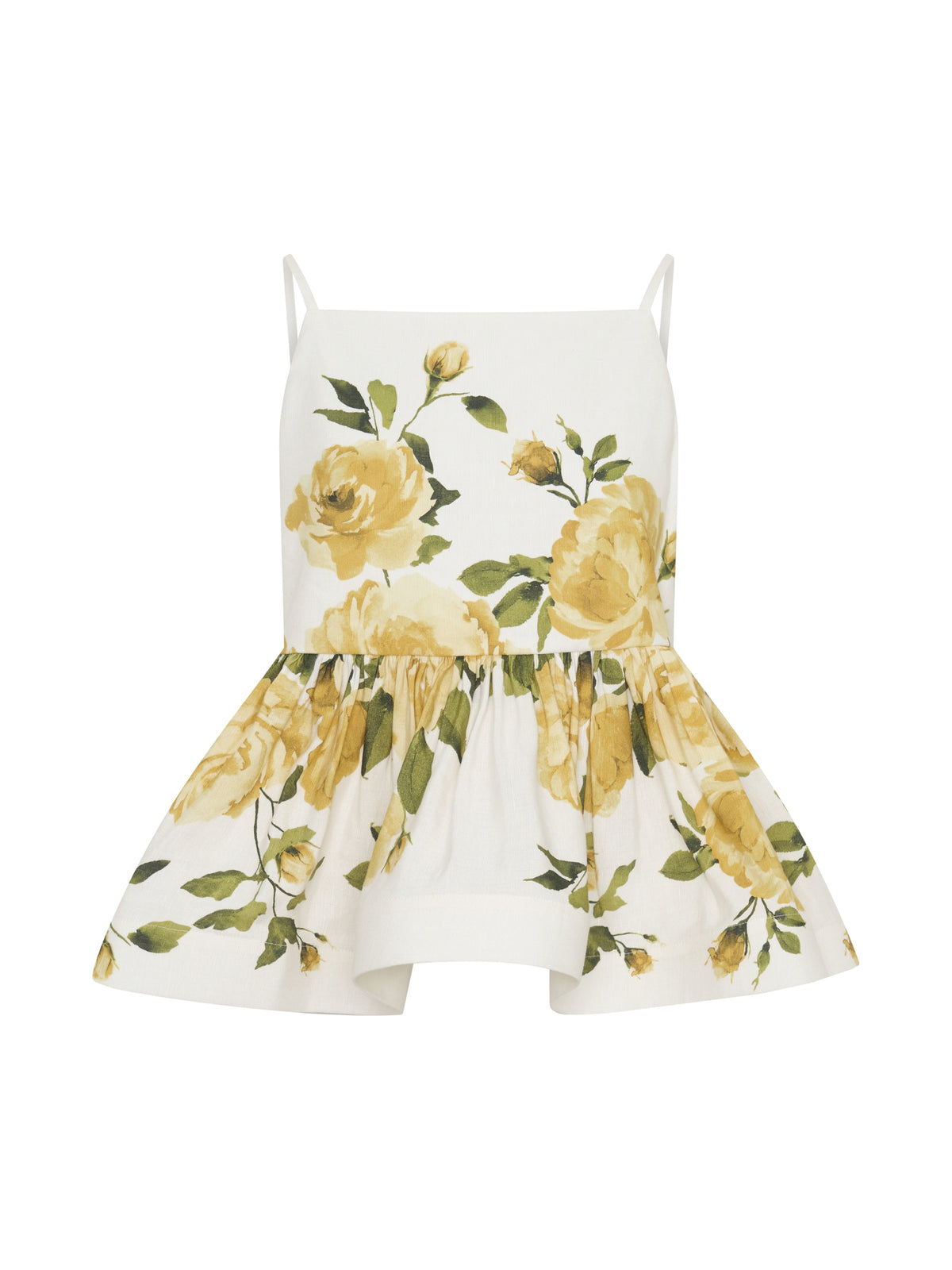 She is Audacious peplum top