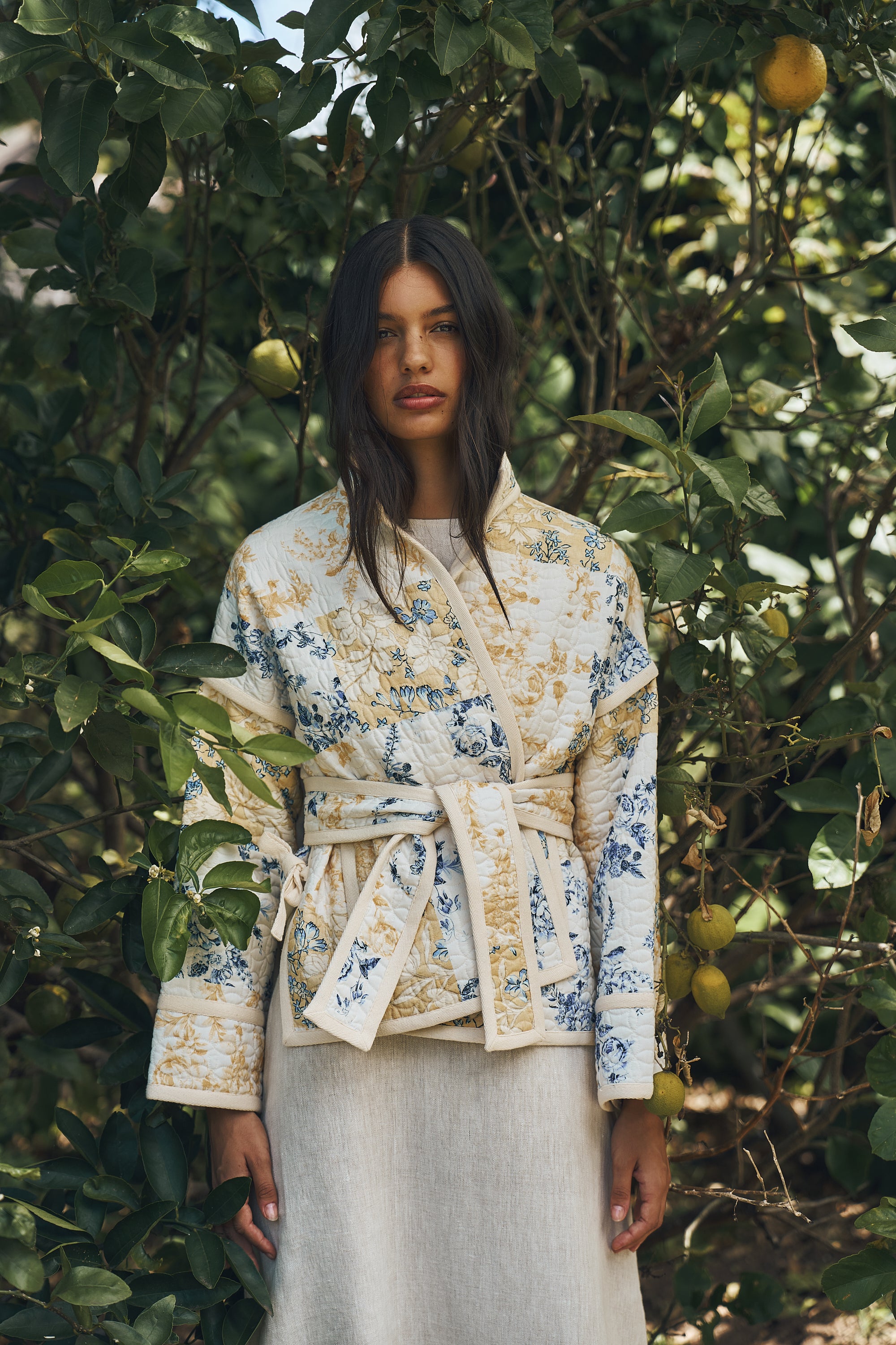 She is Eminent cotton quilted jacket