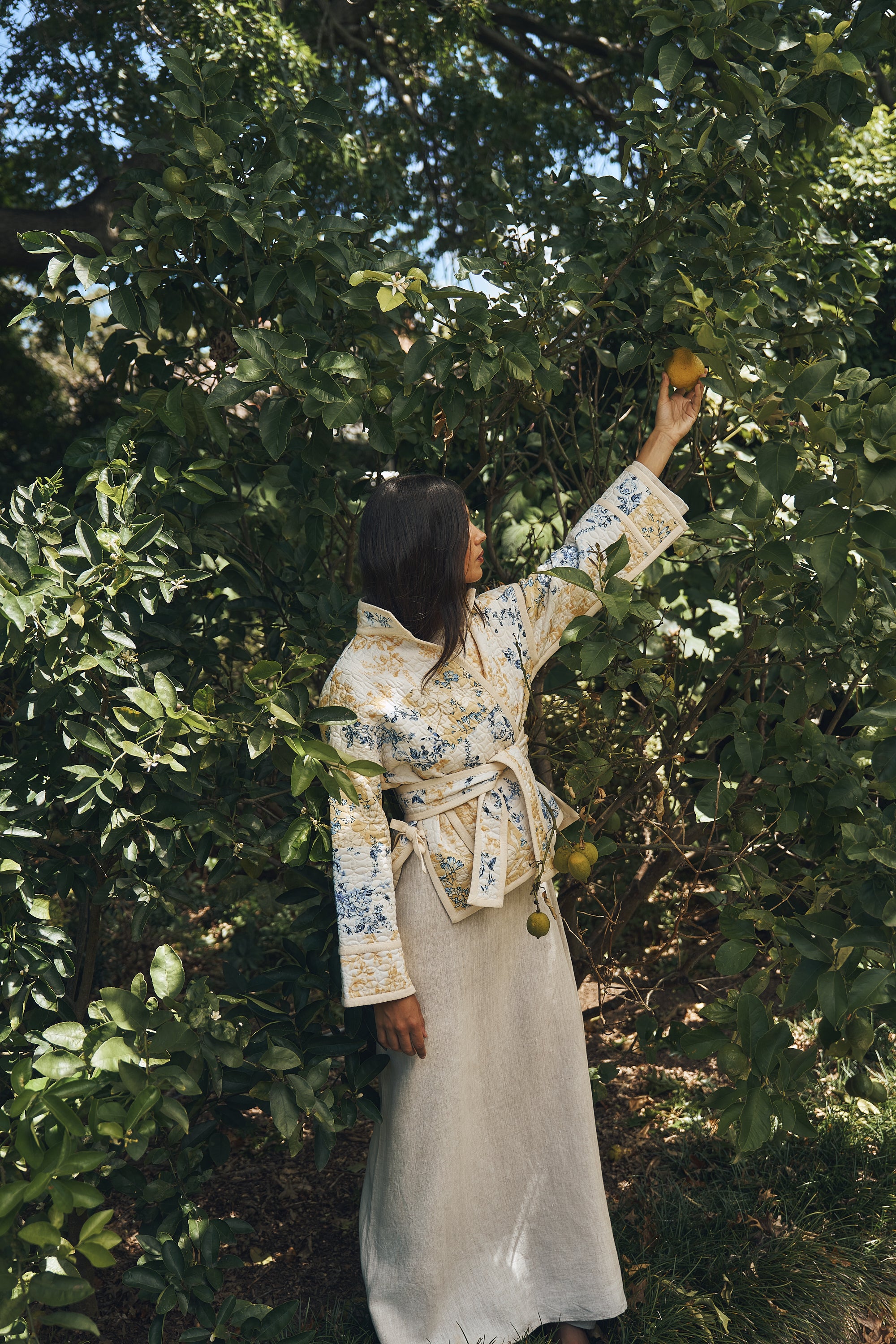 She is Eminent cotton quilted jacket