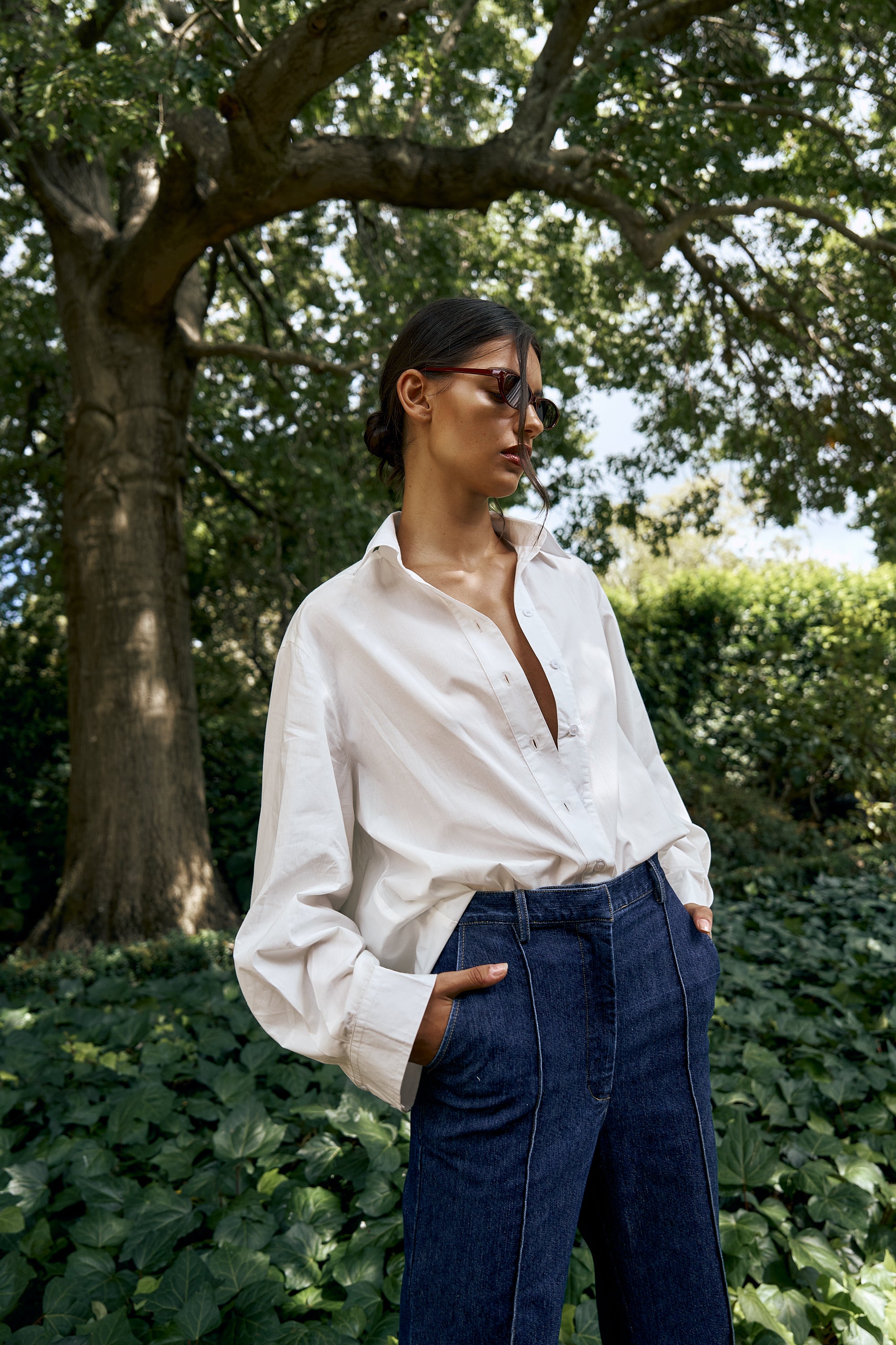 She is Extraordinary denim flare