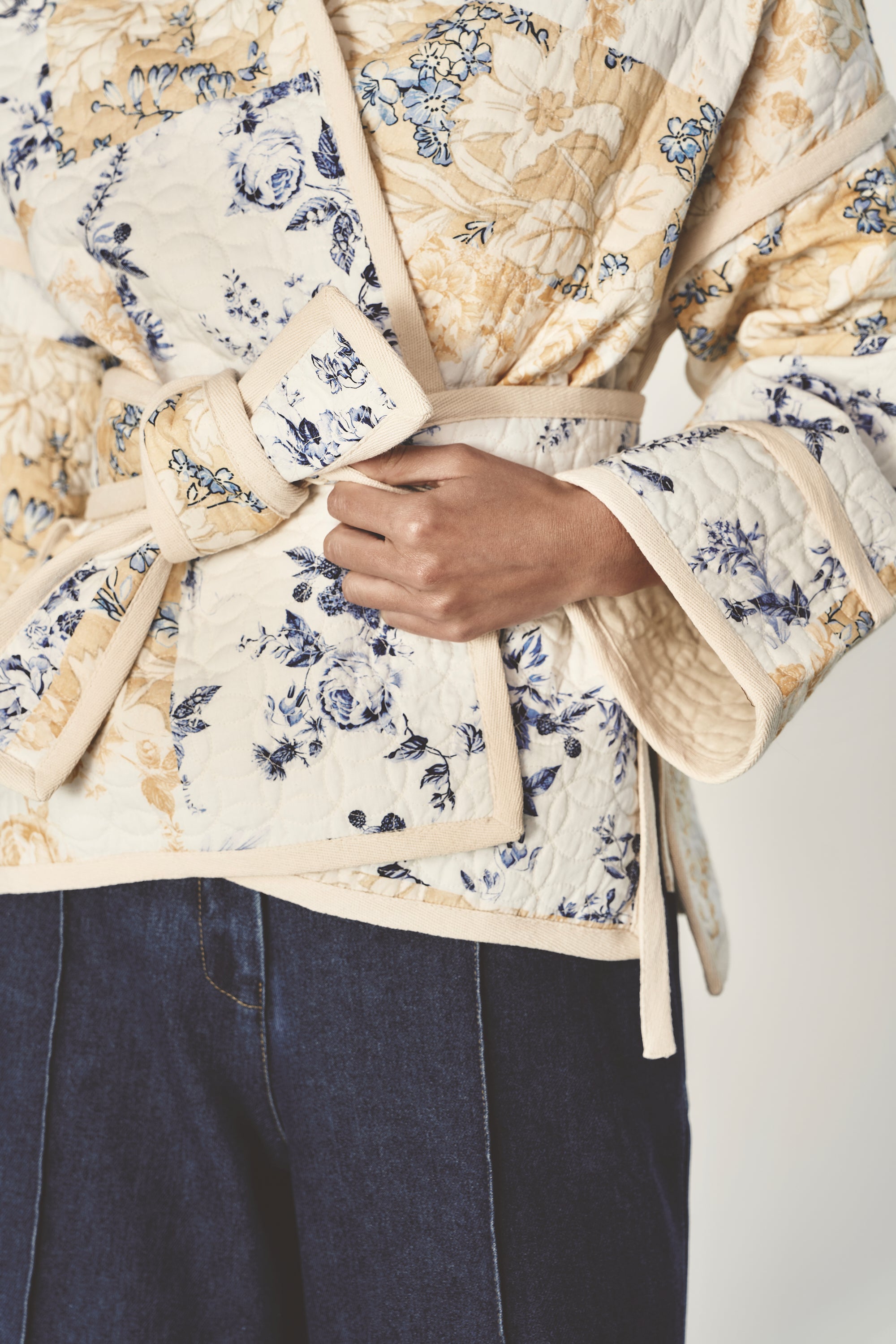 She is Eminent cotton quilted jacket