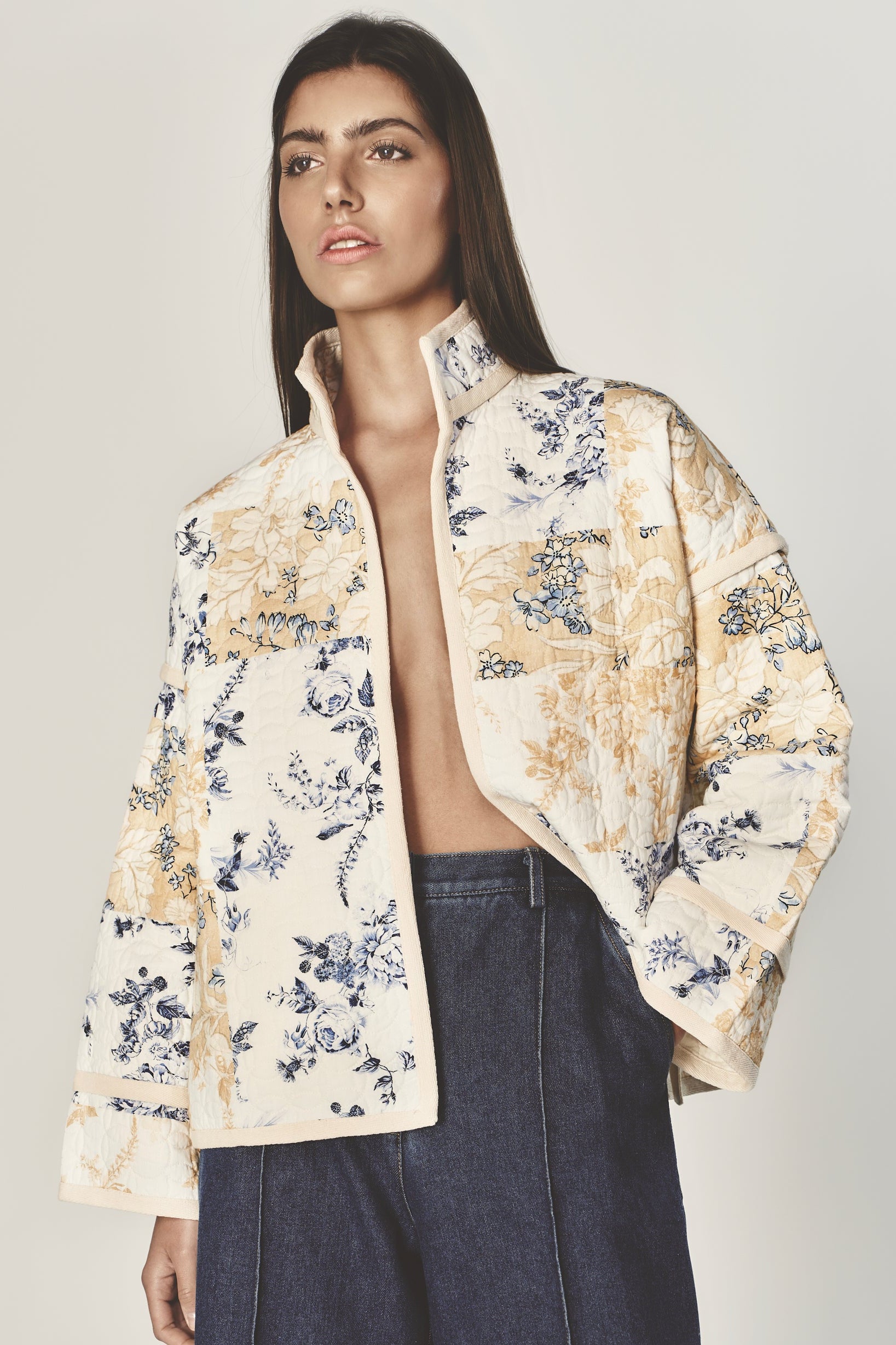 She is Eminent cotton quilted jacket