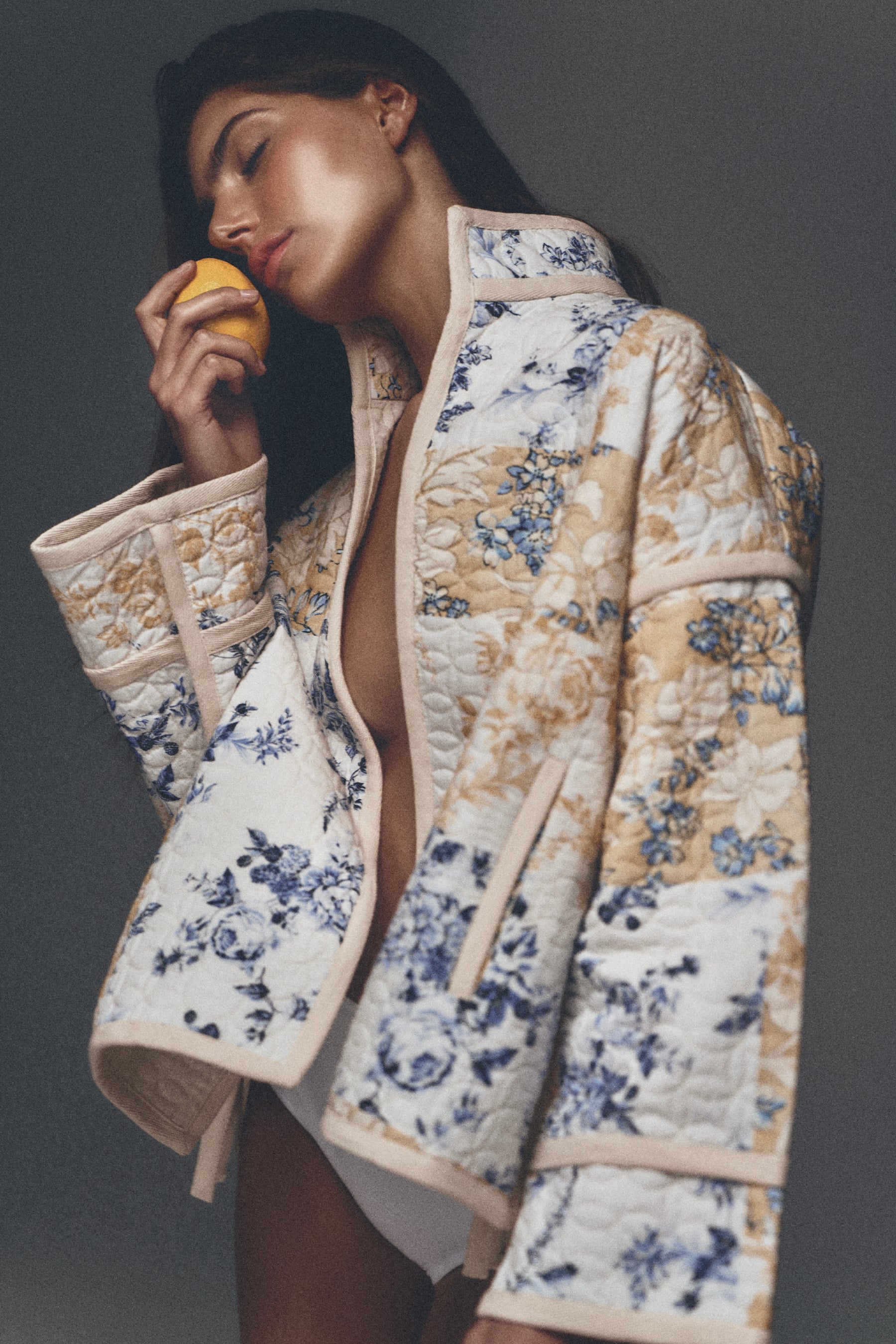 She is Eminent cotton quilted jacket