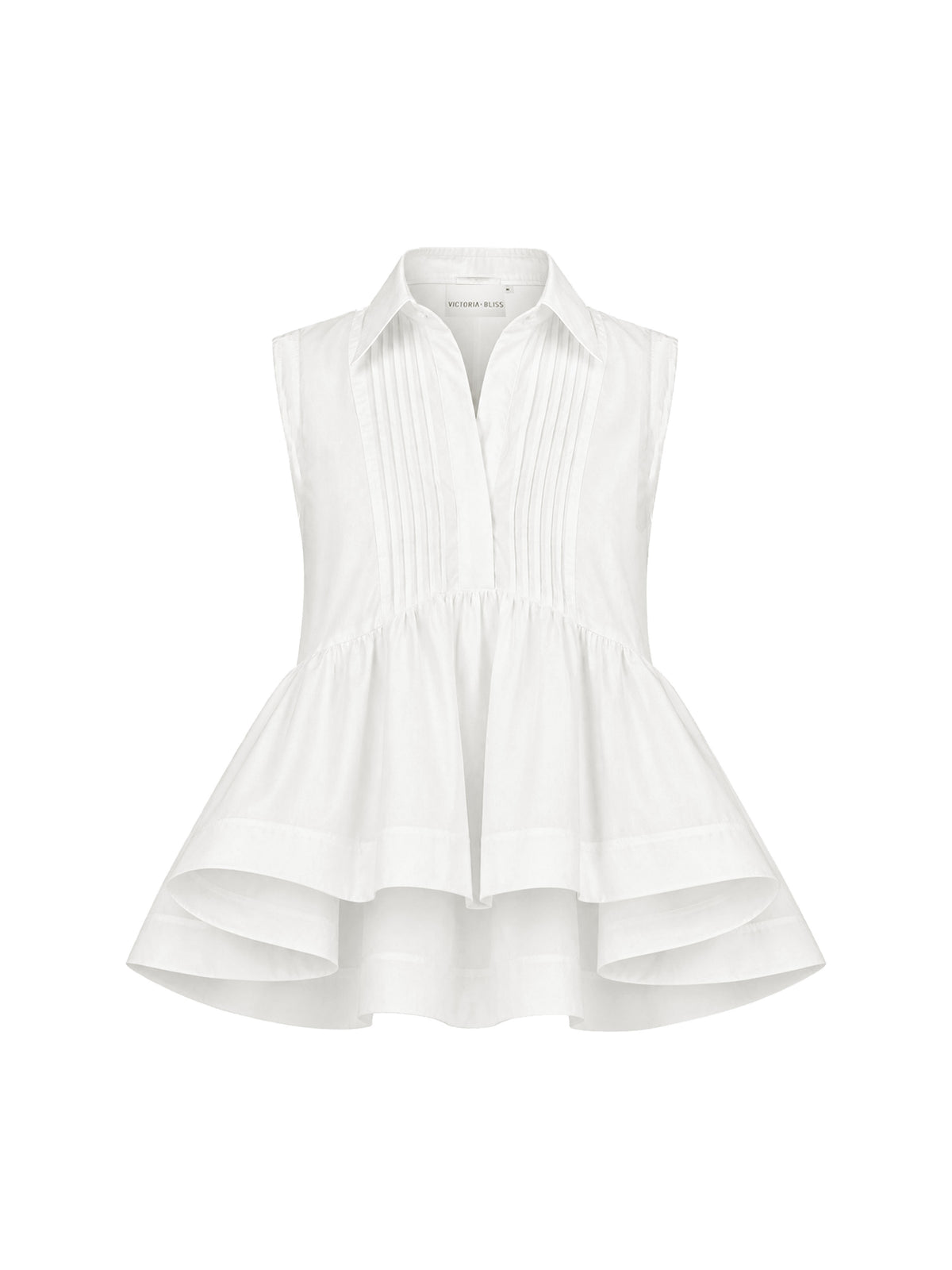 She is Bold peplum shirt
