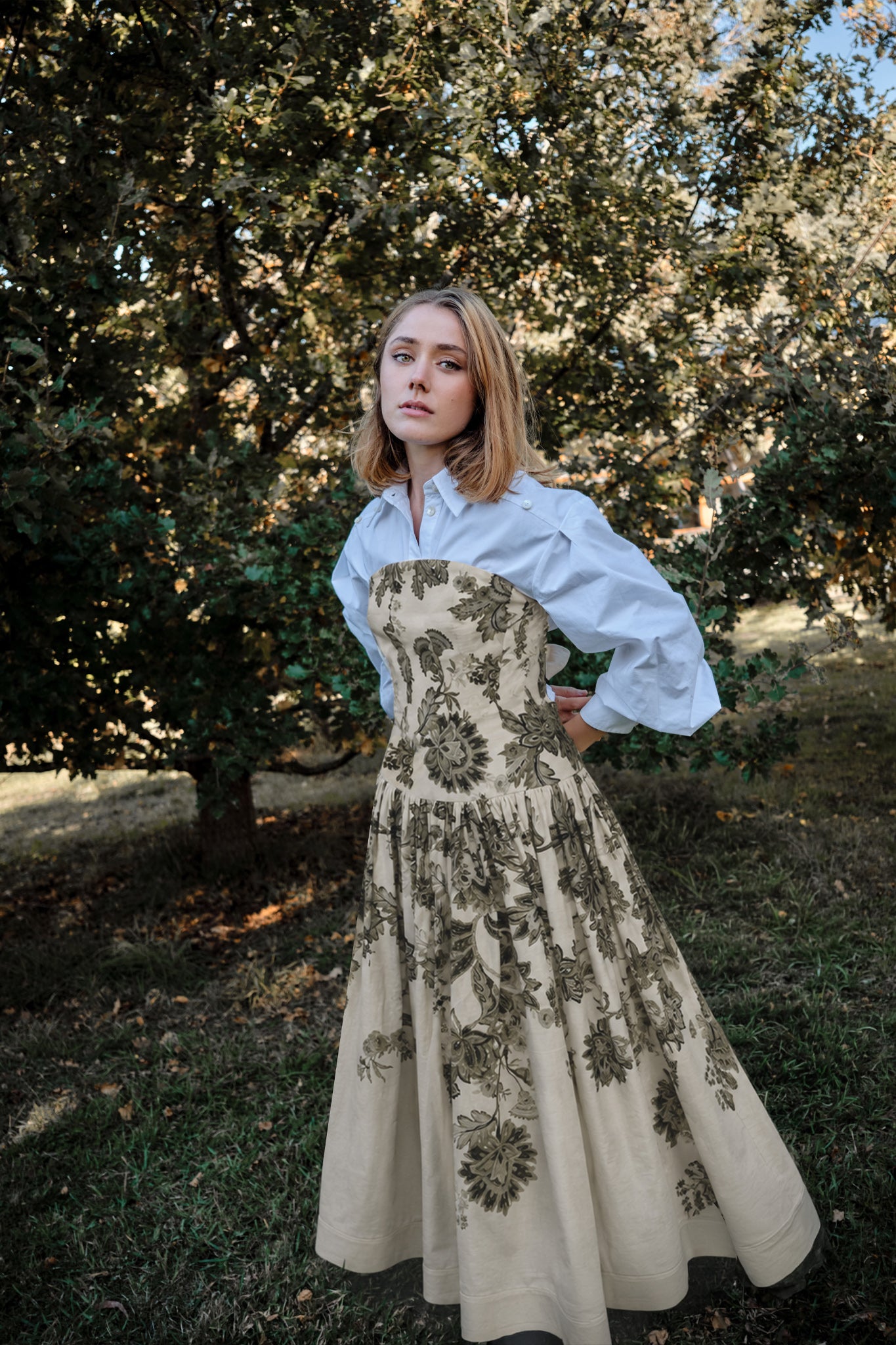 She is Vivacious midi dress