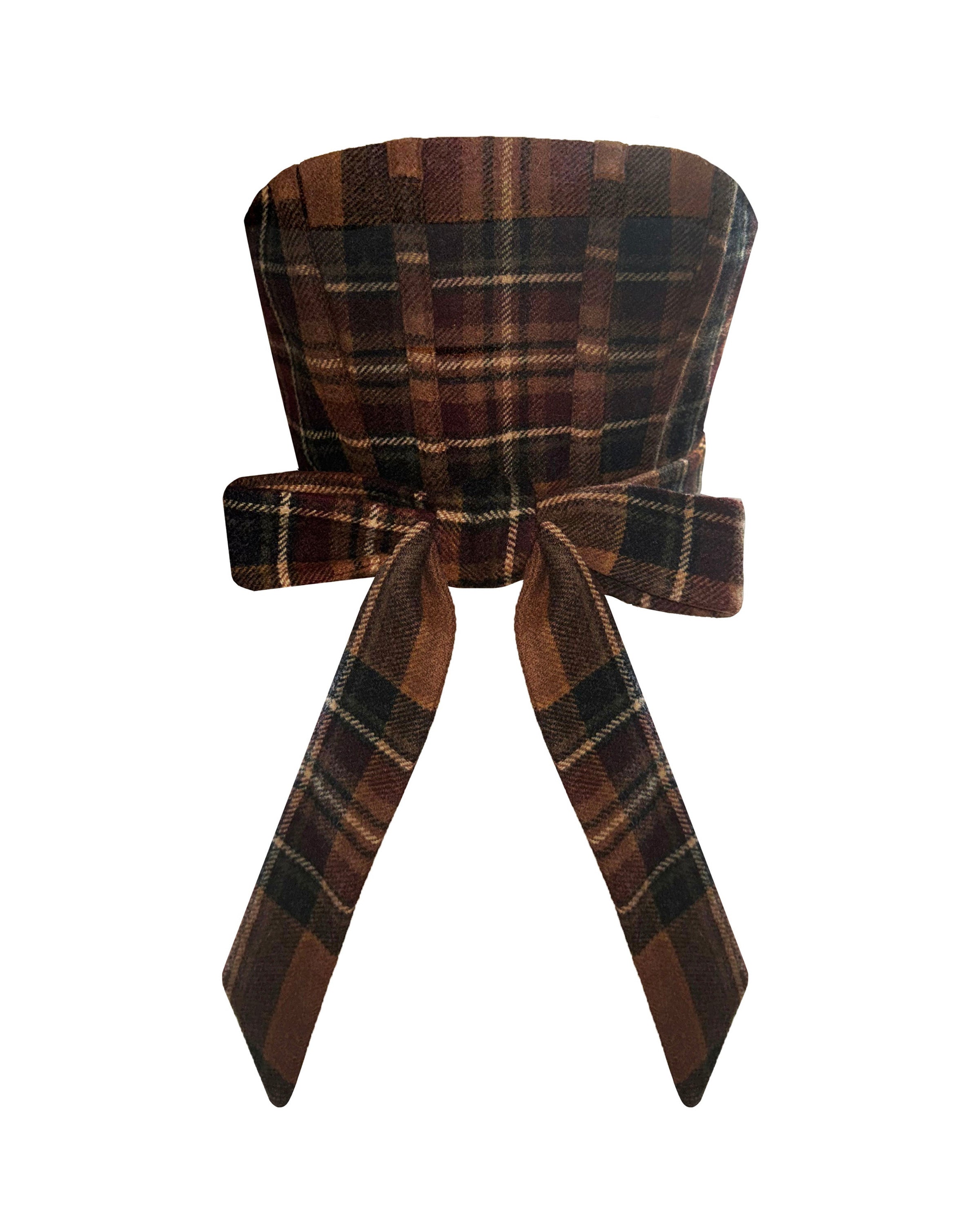She is Brave wool tie corset